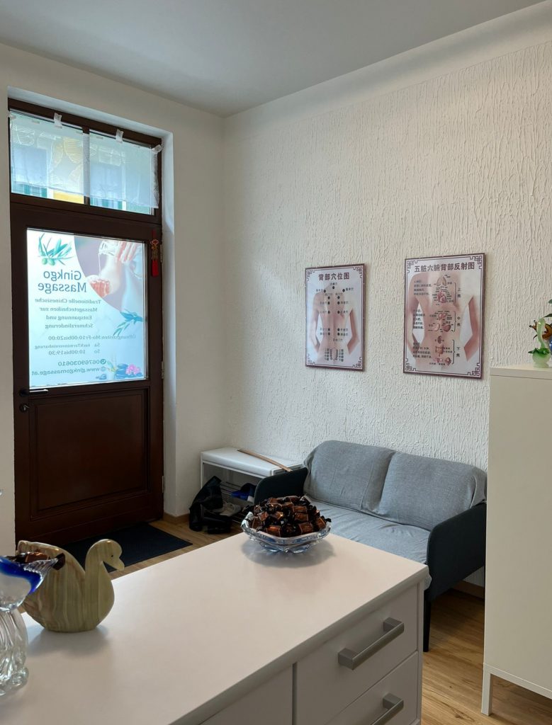 Ginkgo-Massage-Studio Eingang