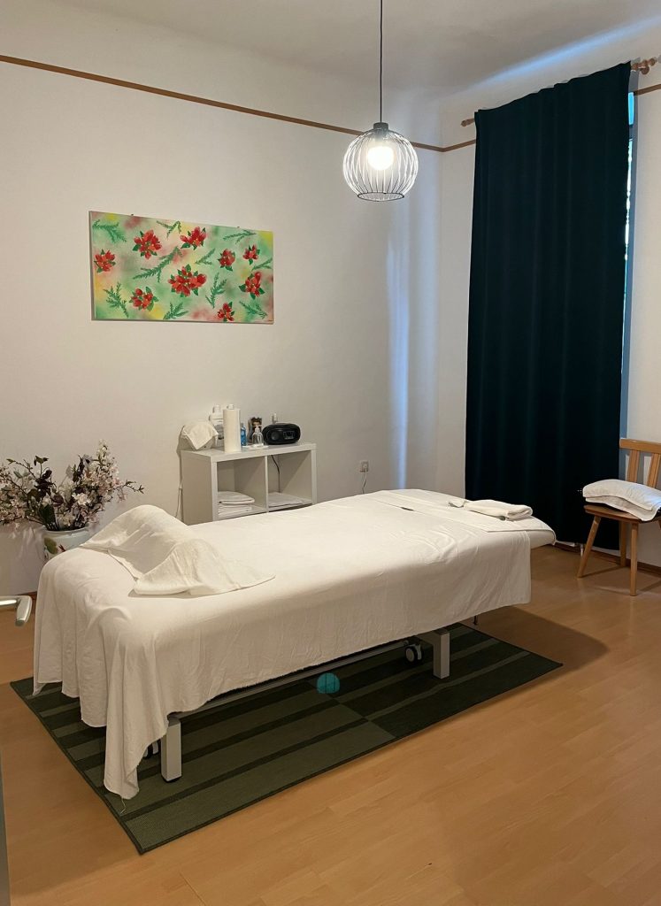 Ginkgo-Massagezimmer im Gingko-Massagestudio